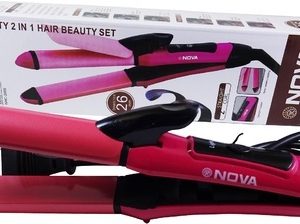 Nova 2-in-1 Hair Straightener With Curler